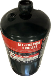Propane Replacement Fuel Cylinders Camping- 16 Oz (6 Pack) Factory Pre-filled and Ready to Use