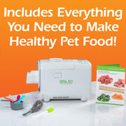 Total Pet Kitchen Pet Food Maker - All-in-One Pet Food Multicooker | Cooks, Mixes, and Dispenses Fresh Human-Grade Ingredients in About an Hour | 4.5 Quart Capacity