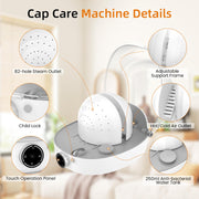 Arien Hat Shaper, Automatic Cap Cleaner, Hat Care Machine Steam Cleaning & Ironing and Drying for Bucket hat Baseball Cap, Restore Misshapen Hat, Hat Saver