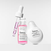 The Ordinary Lip Care Duo - Skin Care Bundle Set - PHA 5% Exfoliating Lip Serum 0.5 Fl Oz + Squalane and Amino Acids Lip Balm