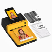 KODAK Dock ERA Plus 4PASS Instant Photo Printer, 4x6 inches, 50 Sheets Bundle