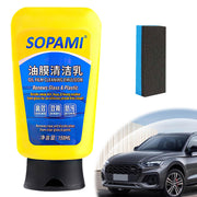 Sopami Oil Film Cleaning Emulsion,Sopami Oil Film Emulsion Glass Cleaner, Sopami Car Glass Oil Film Cleaner, Quick Effect Coating Agen,Glass Oil Film Remover, Auto Glass Oil Film Cleaning Milk