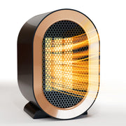 Swocky Indoor Electric Portable Space Heater, 1200W Personal Desk Heater, Fast Quiet Heating Ceramic for Large Room,Bedroom and Office Use (Black)