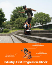 INMOTION V14Pro Electric Unicycle for Adults – 16" One Wheel EUC with Suspension, 50 MPH Fast Speed, 75-Mile Long Range, Powerful Self-Balancing Monowheel for Off-Road, City Commutes & Extreme Terrain