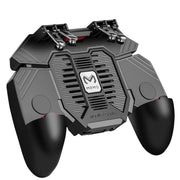 DELAM Mobile Game Controller for iPhone & Android, Pubg Mobile Controller with Cooling Fan, Phone Triggers for Gaming, Gaming Grip Joystick Gamepad Shoot Aim Keys for 4.7-6.5" Phone