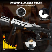 ARTFLAMM Powerful Grill Torch Gun | Propane Torch Gun, Adjustable Flamethrower | Blowtorch for BBQ, Camping, Charcoal Lighter & Fire Starter