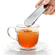 Feelife Tea Infuser for Loose Leaf Tea, 2-in-1 Tea Scoop Infuser Fine Mesh Tea Strainers for Loose Tea Single Cup, 304 Stainless Steel Loose Leaf Tea Steeper