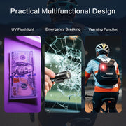 Taclite Mini – Ultimate Everyday Micro Tool K2 Mini Flashlight with COB Light, 6-in-1 Rechargeable Keychain Torch, Side Lights, Strobe, Magnet, Window Breaker, Electric Lighter – EDC Survival Tool