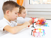 30 Pcs Magnetic-Toys-Men-People, Magnets for Kids Travel Toys, Easter Basket Stuffers for Kids, for Refrigerator Magnets, Office, Whiteboard