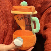Zeaoii Carrot Blender Plush, Carrot Blender Toy, Carrot Juicer Plush Toy, Plush Carrot in Blender Toy (2pcs)