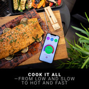 MEATER Plus: Smart Bluetooth Wireless Meat Thermometer Digital | BBQ, Grill, Oven, Smoker, Air Fryer, Kitchen | Perfect for Steak, Chicken, Turkey, and More | Delicious Recipes in App