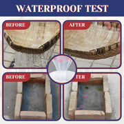 Upgraded Invisible Waterproof Agent Clear as Crystal, Transparent Waterproof Paint for Both Interior and Exterior Use on Rooftops, Bathrooms, and Walls for Leak Prevention and Tight Seal. (35OZ)
