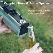 ONLYFIRE Foldable Camping Butane Stove, Portable Camping Stove Outdoor Gas Stove with Storage Bag suitable for Picnic, Backpacking Hiking, Adventure, Home Travel, Outdoor Patio, RV Trip
