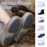 JEVRKAPZ Waterproof rain Shoe Covers Not-Slip Durable Rain Shoe Covers Reusable Silicone Shoe Protectors Sand Control Foldable Rain Snow Boots Overshoes for Man and Women (Gray, XXL)