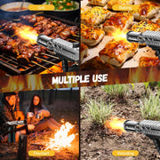 ARTFLAMM Powerful Grill Torch Gun | Propane Torch Gun, Adjustable Flamethrower | Blowtorch for BBQ, Camping, Charcoal Lighter & Fire Starter