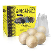Rodent & Mice Repellent 12 PCS,Mouse Repellent Balls for Longer Lasting Scent | Indoor, Outdoor, Car Engine Protection | Mice, Rat Deterrent for Home, Garage, Attic | Pet & Kid Safe