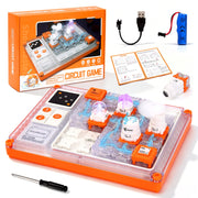 Arnbz Circuit Maze Blocks for Kids, Stem Circuit Puzzle Board with 500+ Projects, Educational Science Experiment Toy Gift for Boys Girls Age 8+