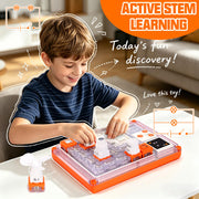 Arnbz Circuit Maze Blocks for Kids, Stem Circuit Puzzle Board with 500+ Projects, Educational Science Experiment Toy Gift for Boys Girls Age 8+