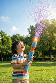 Mindscope BubbleFX LED Light Up Bubble Sculptor Pen (Blue/Orange)