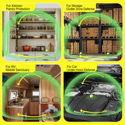 Rodent & Mice Repellent 12 PCS,Mouse Repellent Balls for Longer Lasting Scent | Indoor, Outdoor, Car Engine Protection | Mice, Rat Deterrent for Home, Garage, Attic | Pet & Kid Safe