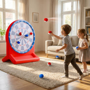 Funscape Kids Fun Pool Toys, Inflatable Dart Board Toss Water Game, Swimming Pool Floats, Beach Yard Outdoor Ball Play, Summer Party Birthday Gift 3 4 5 6 7 8 9 12 Yrs Boys Girls Teen Adult Family-Red