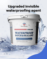 Upgraded Invisible Waterproof Agent Clear as Crystal, Transparent Waterproof Paint for Both Interior and Exterior Use on Rooftops, Bathrooms, and Walls for Leak Prevention and Tight Seal. (35OZ)