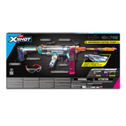 XSHOT Pro Motorized Piston Pump AEB with 40 Air Pocket Technology Half Darts by ZURU, Motorized Dart Blaster Outdoor Toy, Teens and Adults Aged 14+