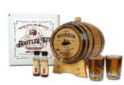 Personalized Small Batch Bourbon Whiskey Making Bootleg Kit™ - Custom Bourbon Still Design - Thousand Oaks Barrel Co. - Bourbon Gifts for Dad (1 Liter)