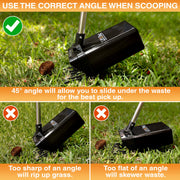 Neater Pet Brands Lift N’ Bag 2.0 Dog Pooper Scooper with Bag Attachment & 22" Pole for Small to Large Dogs, New & Improved Design, 15 Refill Bags, Heavy Duty Dog Poop Scooper for Yard, One-Hand Use