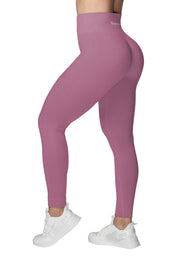 Sunzel Scrunch Butt Lifting Leggings for Women High Waisted Seamless Workout Leggings Gym Yoga Pants Bordeaux