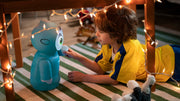 Moxie Conversational Learning Robot for Kids 5-10, GPT-Powered AI Technology, Increases Social Confidence, Articulating Arms & Emotion-Responsive Camera, Birthday Gift Boys and Girls