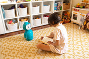Moxie Conversational Learning Robot for Kids 5-10, GPT-Powered AI Technology, Increases Social Confidence, Articulating Arms & Emotion-Responsive Camera, Birthday Gift Boys and Girls